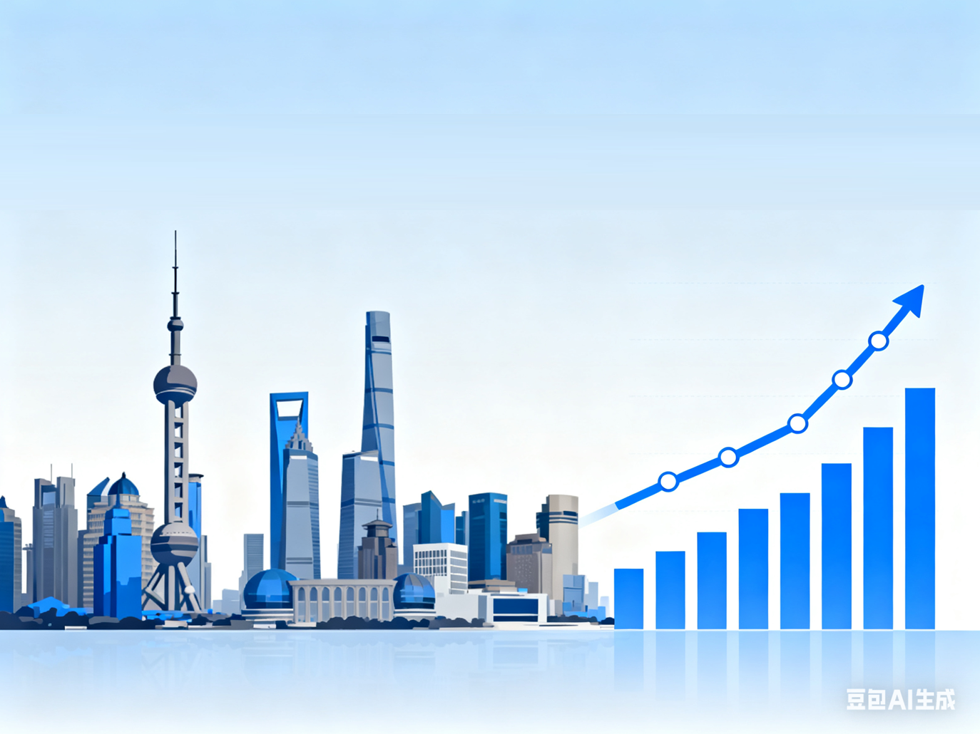 Infografik: Shanghais Wirtschaftsablauf im dritten Quartal