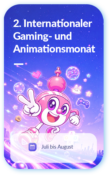 2. Internationaler Gaming- und Animationsmonat