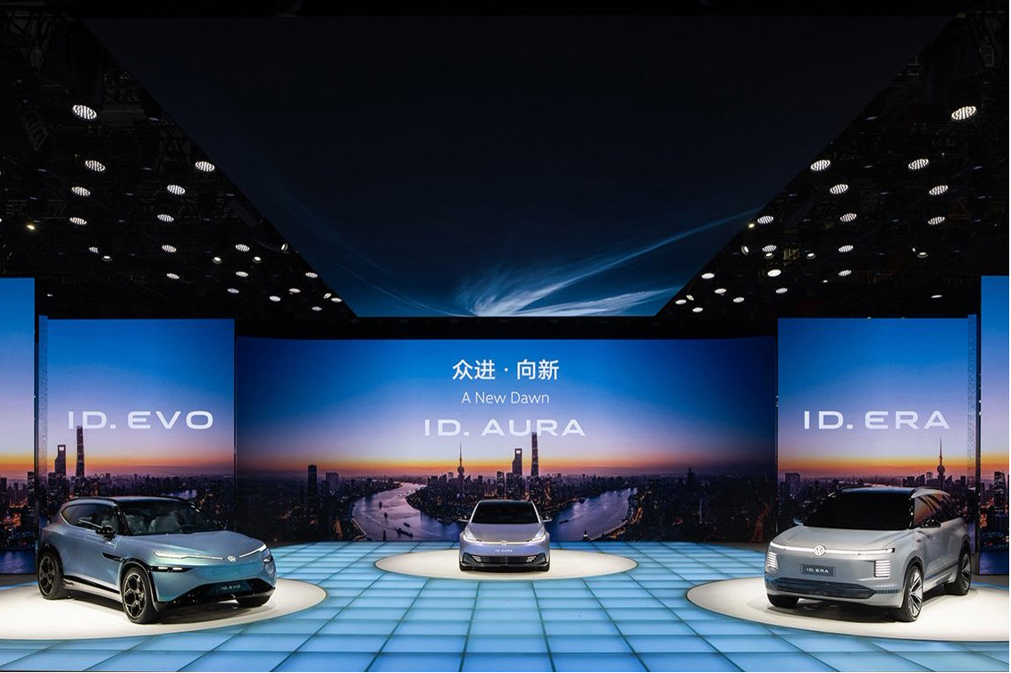 Deutsche Qualität mit China-Geschwindigkeit: Volkswagen präsentiert drei E-Konzeptautos auf Auto Shanghai