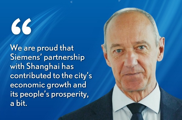 Siemens-CEO sieht enorme Vorteile in der intensiven Zusammenarbeit