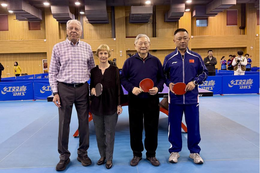 Pioniere der Pingpong-Diplomatie treffen sich nach 55 Jahren wieder