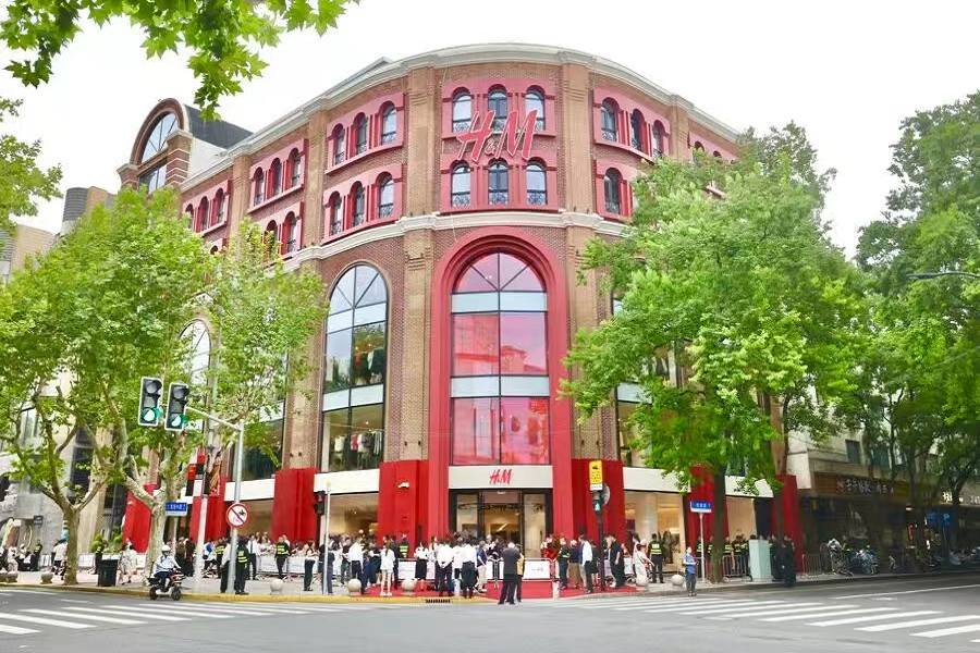 Das Comeback von H&M markiert den Boom des Einzelhandelssektors von Shanghai