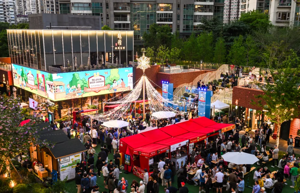 PAC-Biergarten: Über 60 Biere aus Belgien