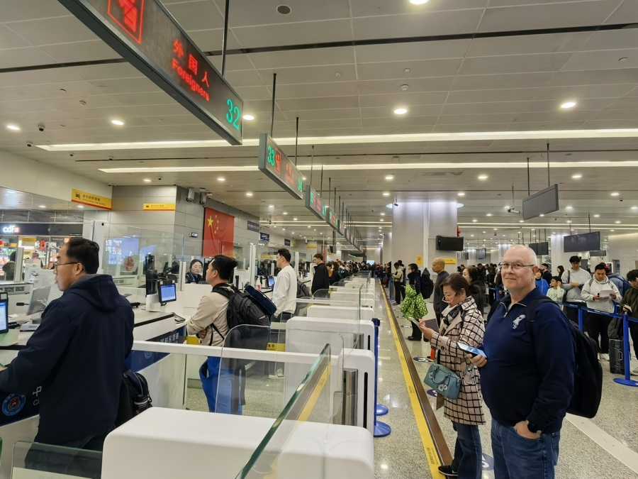 Flughafen Pudong verzeichnet 2026 über 3 Millionen internationale Passagierreisen