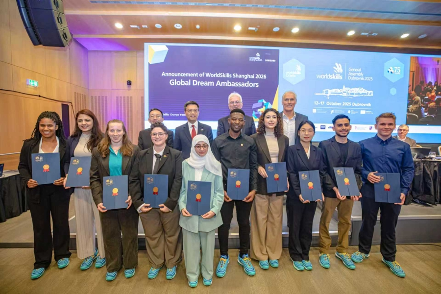 Österreichische Expertin als „Globale Botschafterin der Fertigkeitsträume“ bei WorldSkills Shanghai 2026 ausgezeichnet