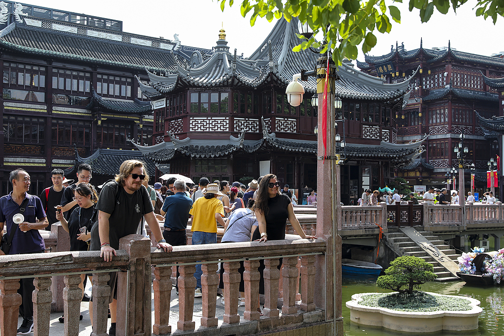 Shanghais Tourismusmarkt verzeichnet einen Boom während der chinesischen Nationalfeiertage