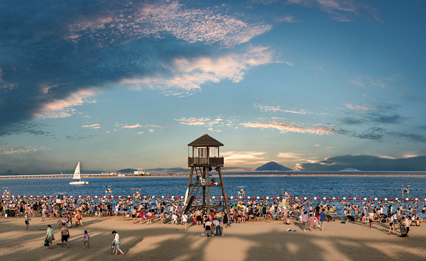 Shanghai Jinshan Stadtstrand