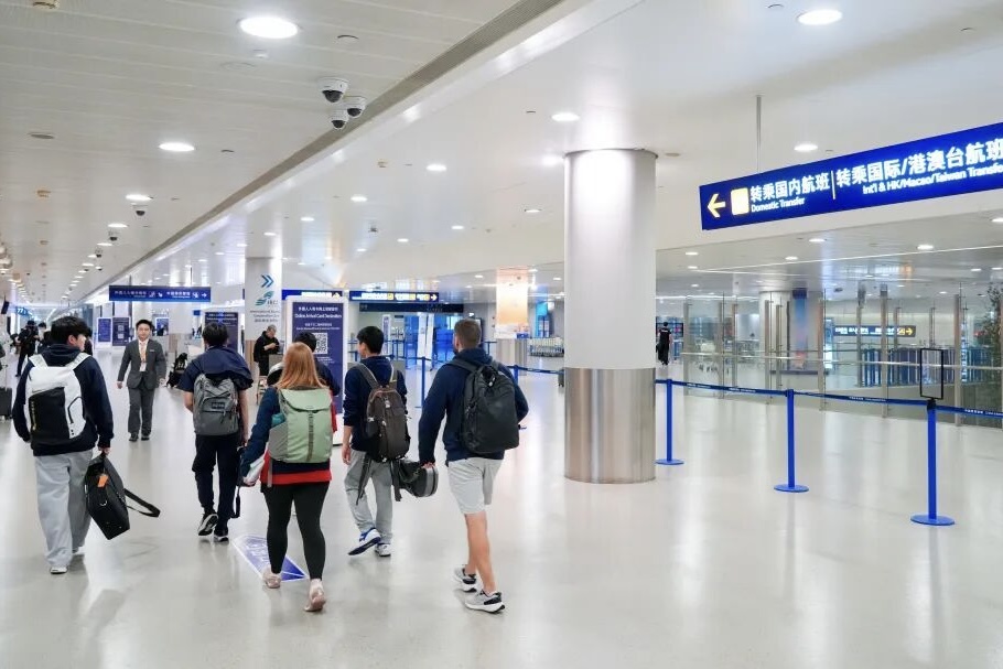 Immer mehr Reisende wählen Shanghai als Umsteigeknotenpunkt