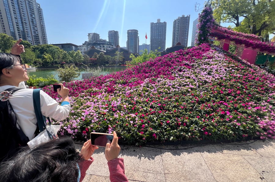 Internationale Blumenausstellung Shanghai 2025: Blütenpracht in der Metropole