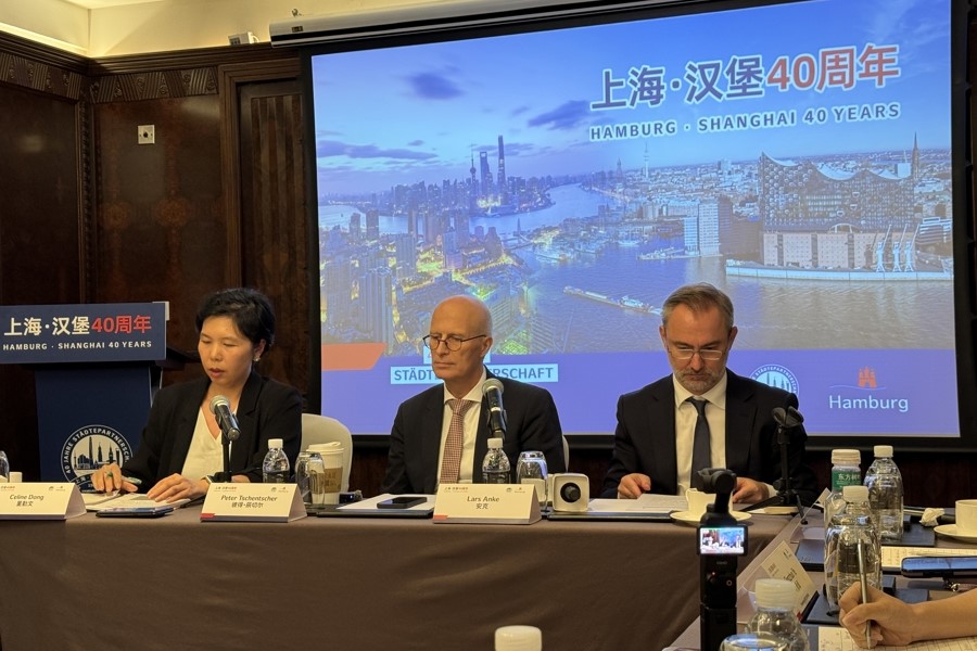 40 Jahre Städtepartnerschaft: Shanghai und Hamburg streben engere Beziehungen an