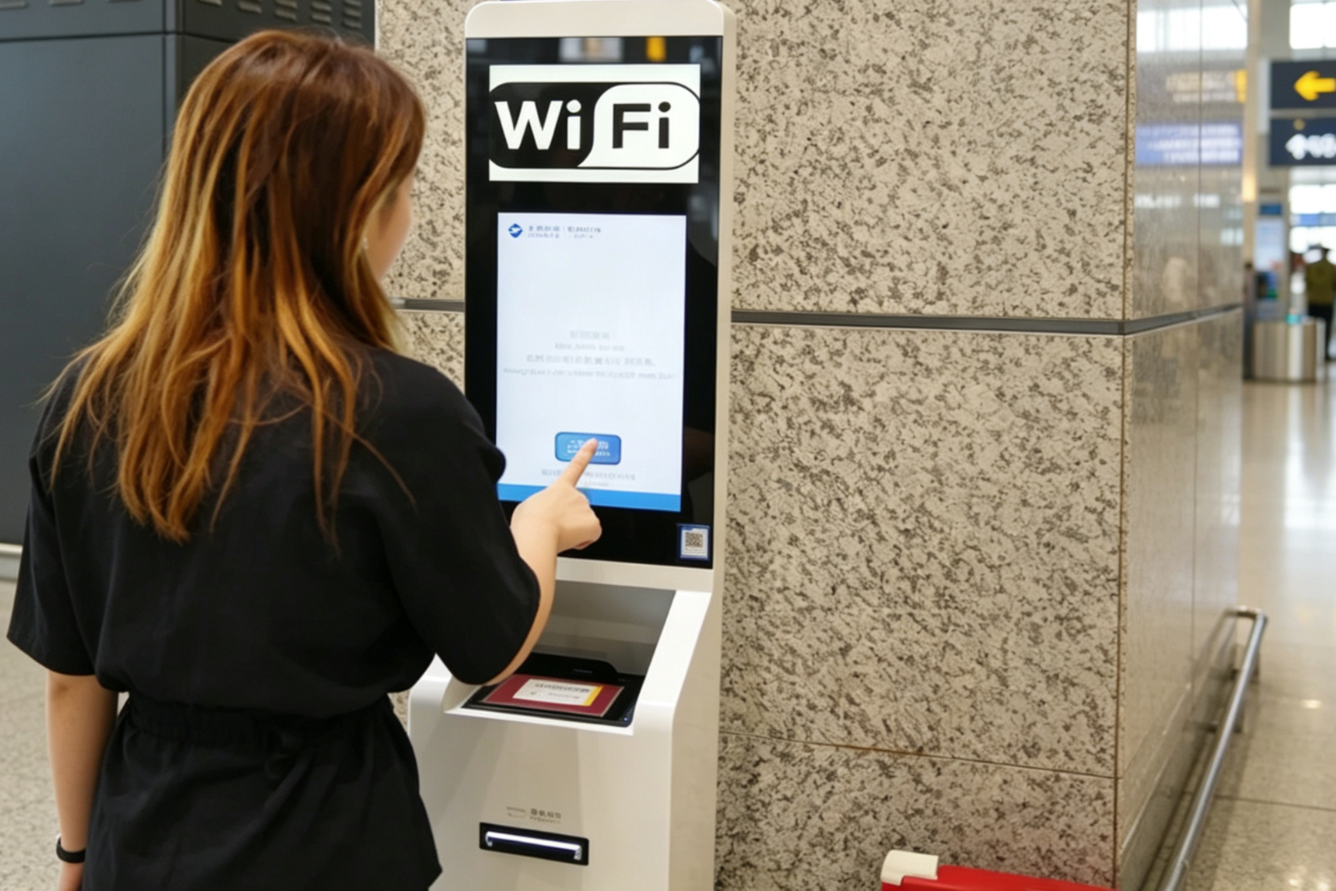 Kostenloser WLAN-Leitfaden für Flughäfen in Shanghai