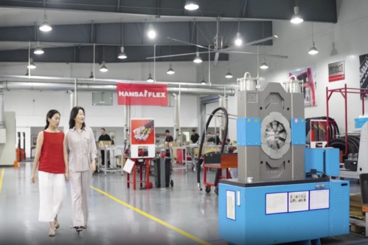 Von Lingang in die Welt: Mehr als 20 Jahre HANSA-FLEX in China