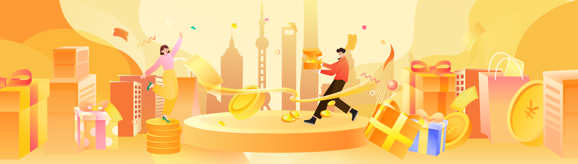 Einkaufsfestival Shanghai