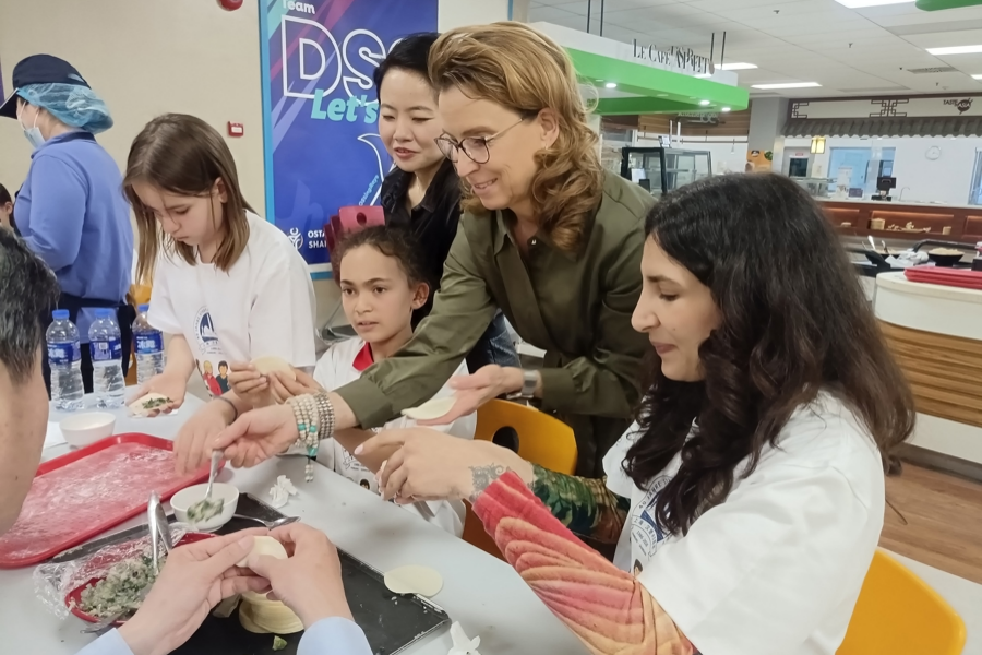 Kulinarischer Brückenschlag in Shanghai: Wenn Hamburger Schulkinder auf China treffen 