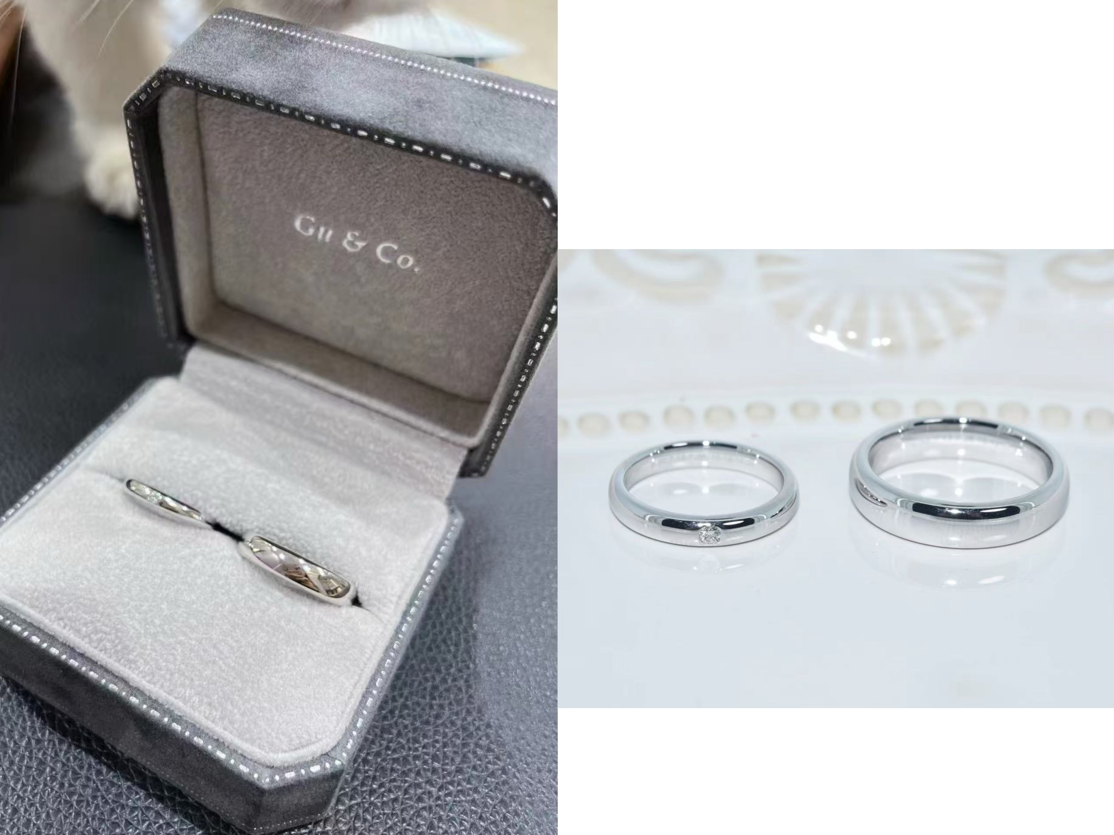 Deutscher Kunde lässt sich Ringe in Shanghai anfertigen