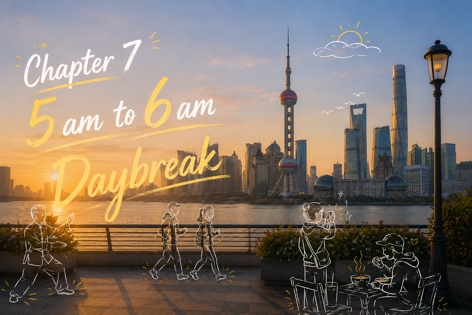 Shanghai bei Nacht: Eine Reise von der Abenddämmerung bis zum Tagesanbruch (Kapitel sieben)